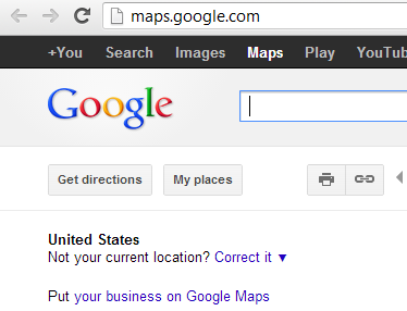 Set up business listing through Google Maps Set up business listing through Google Maps