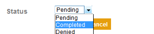 approve refill request
