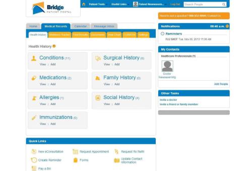 MEDICAL WEB EXPERTS PATIENT PORTAL RECORDS