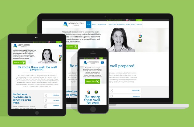 Activ Doctors Online medical website