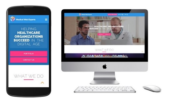 mobile responsive, mobile friendly design